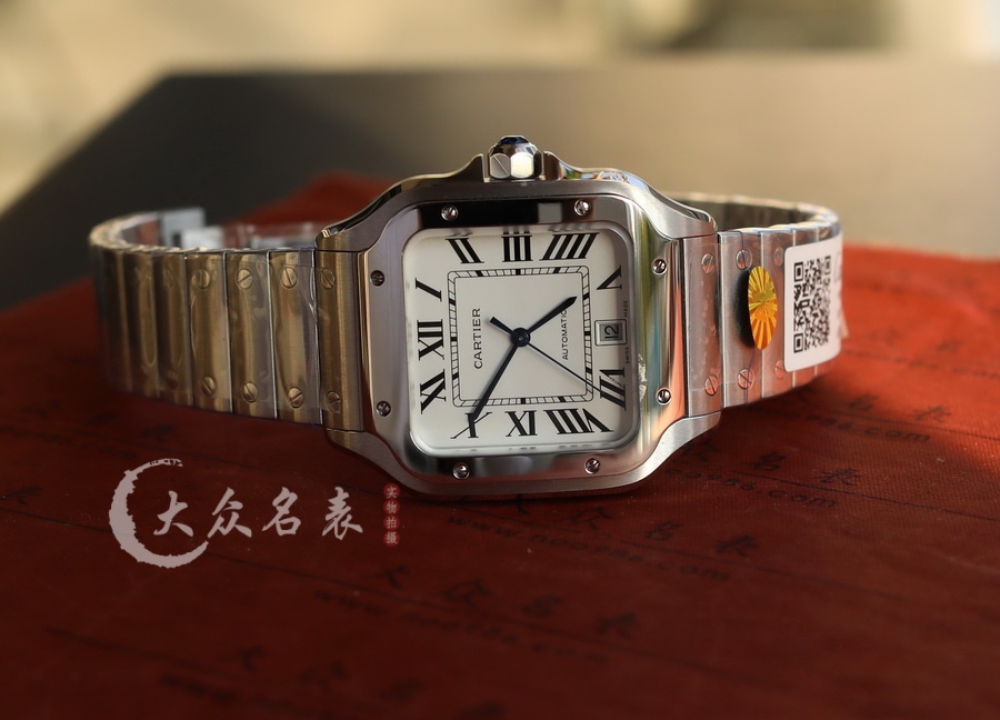 AF廠卡地亞山度士WSSA0018復刻表銷售(39.8mm) 第5张
